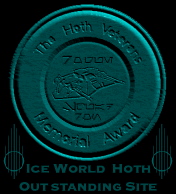 The Hoth Vetran's Memorial Award